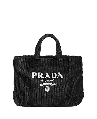 Prada Crochet Tote Bag