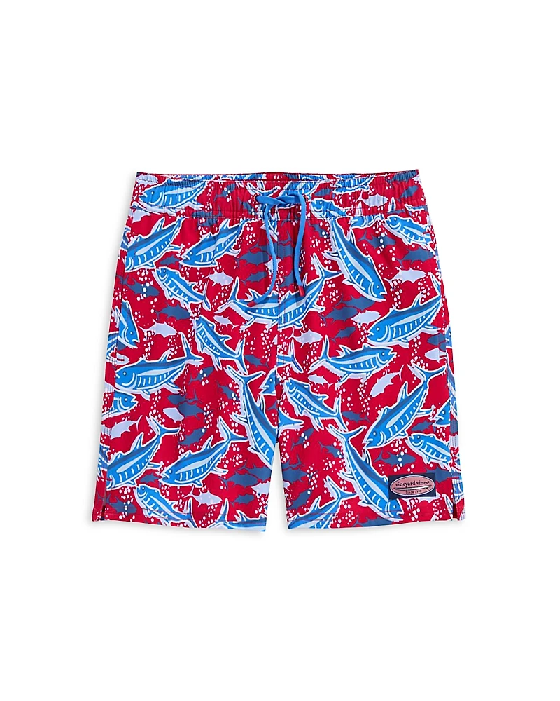 Vineyard Vines Boys' Printed Chappy Swim Trunks - Little Kid, Big Kid