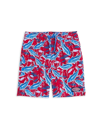 Vineyard Vines Boys' Printed Chappy Swim Trunks - Little Kid, Big Kid