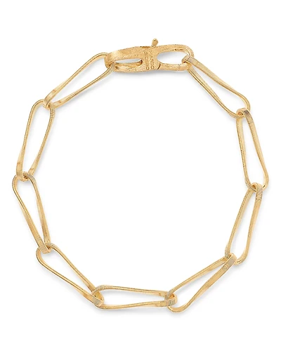 Marco Bicego 18K Yellow Gold Marrakech Onde Twisted Coil Large Link Chain Bracelet