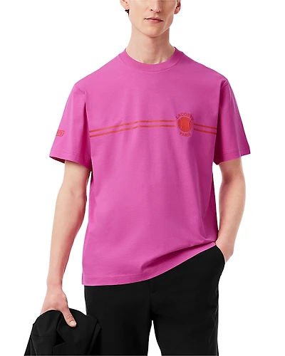 Lacoste Embroidered Jersey Tee
