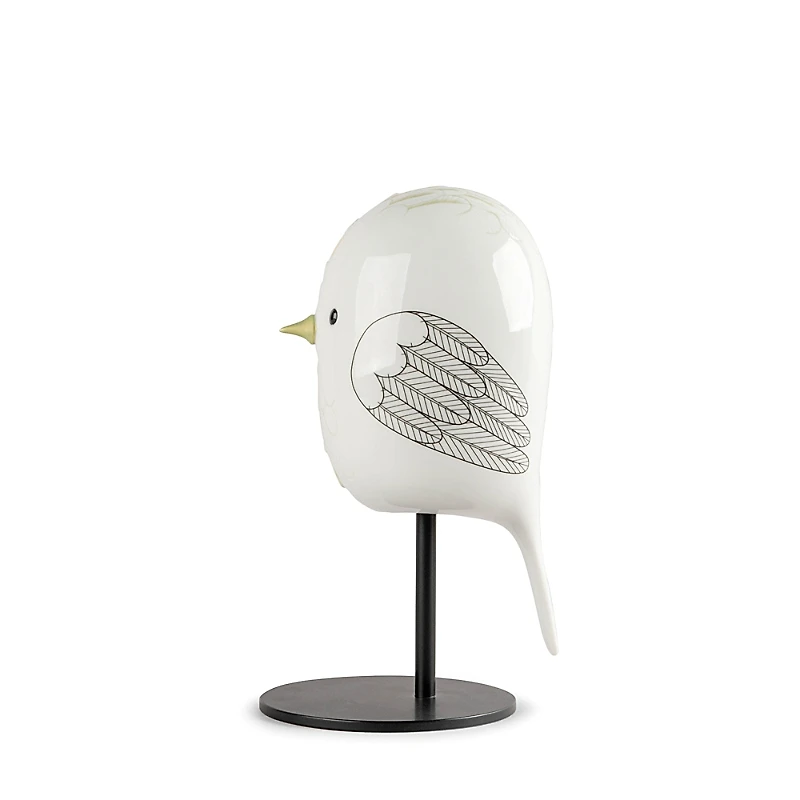 Lladro Face 2 Face Sparrow Sculpture