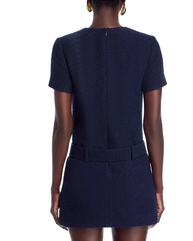 Boucle Mini Dress