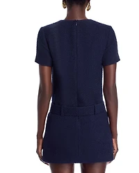 Boucle Mini Dress