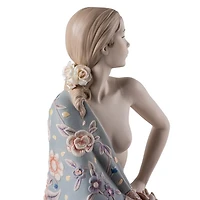 Nude with Shawl, Metallic