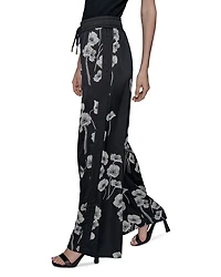 Floral Print Pants