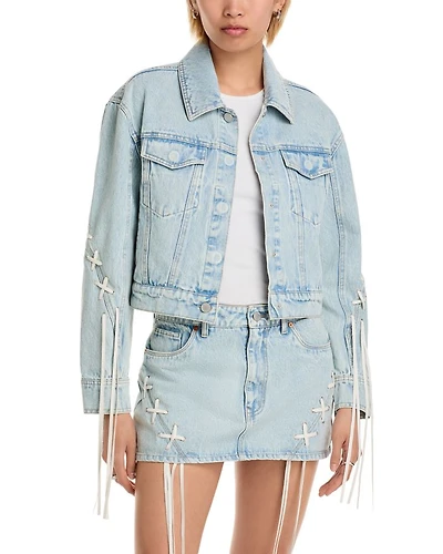 Tie Breaker Denim Jacket