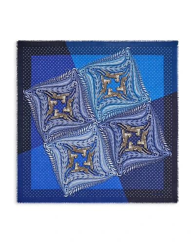 Ferragamo Madras Silk Scarf