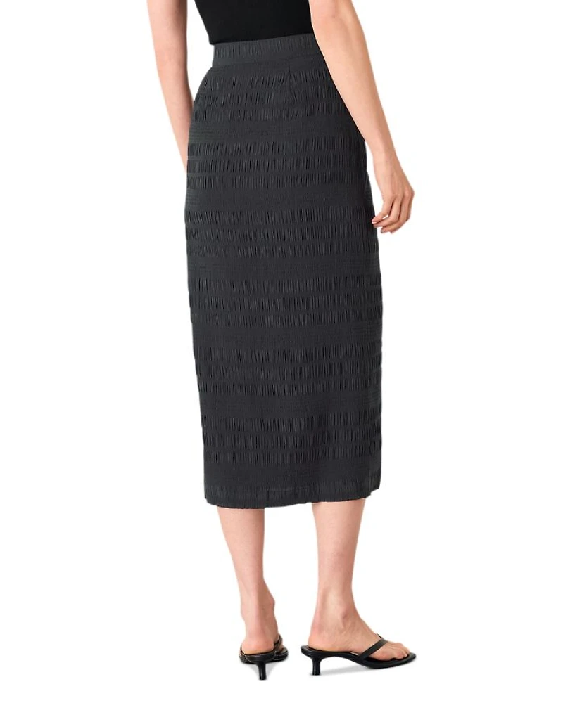 Sienna Plissé Midi Skirt