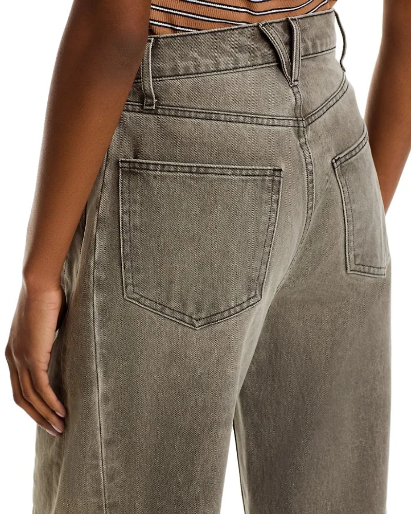 Ryder High Rise Barrel Jeans Volcanic Dust