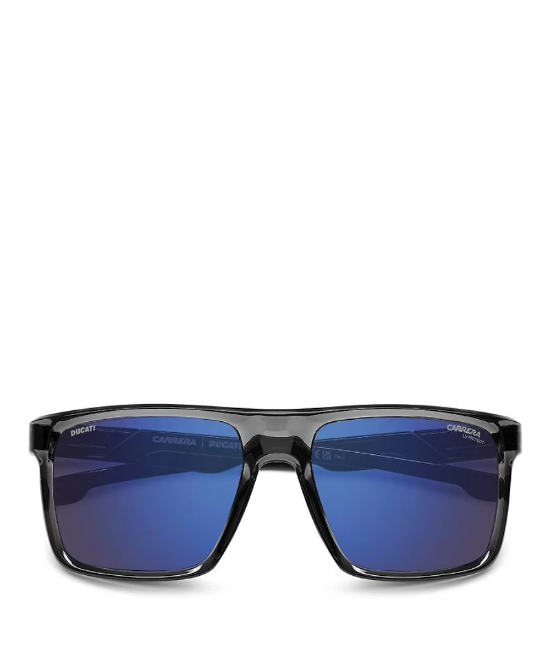 Carduc Rectangle Sunglasses, 57mm