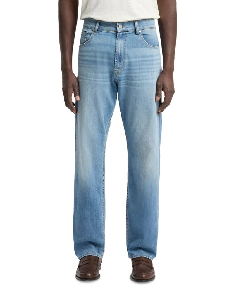 Modern Straight Fit Jeans Blue