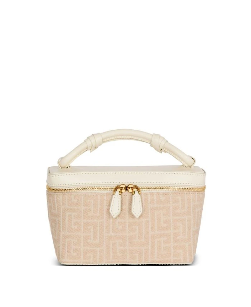 B-Army Vanity Case monogrammed canvas and leather