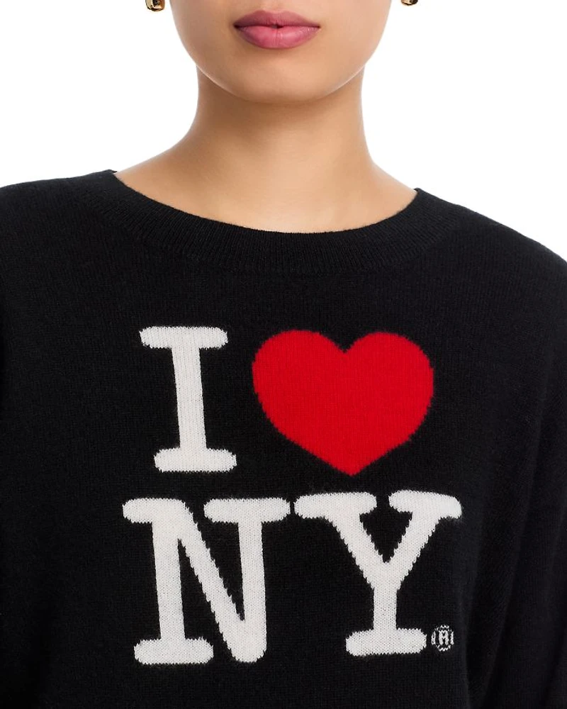 ILNY Cashmere Crewneck Sweater - Exclusive