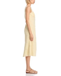 V Neck Eyelet Dress - Exclusive