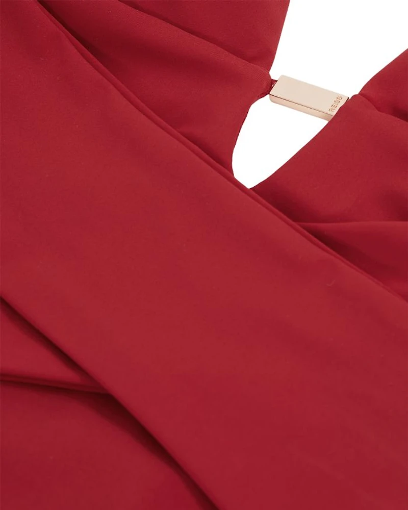 Plunge V Neck One Piece Swimsuit