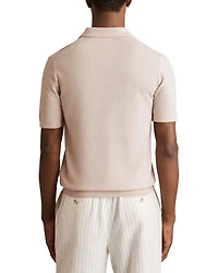 Duchie Merino Wool Open Collar Polo