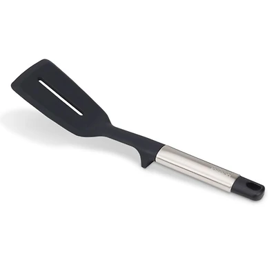 Elevate Silicone Slotted Turner with Integrated Tool Rest