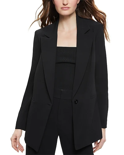 Alice and Olivia Denny Notch Collar Boyfriend Blazer