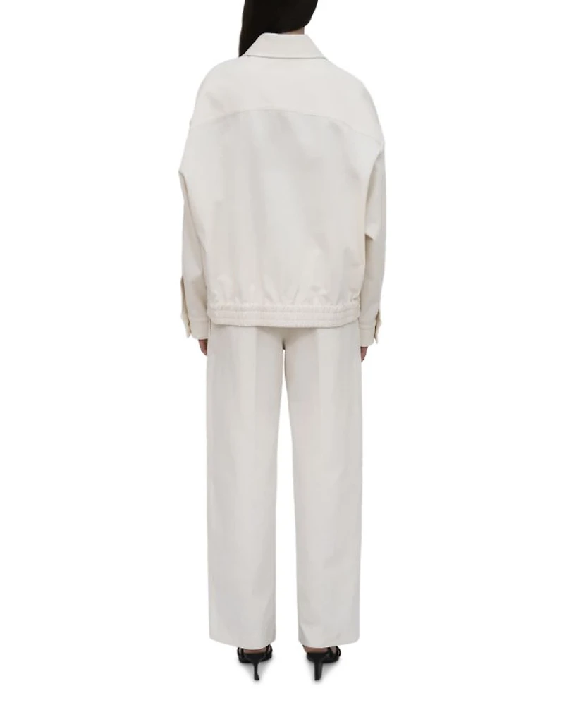 Zip Front Shirt Jacket