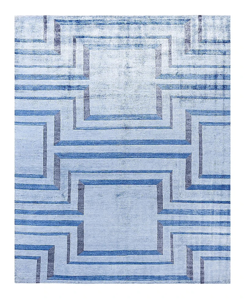 Bloomingdale's Indo Modern M7543 Area Rug, 8'2 x 10'