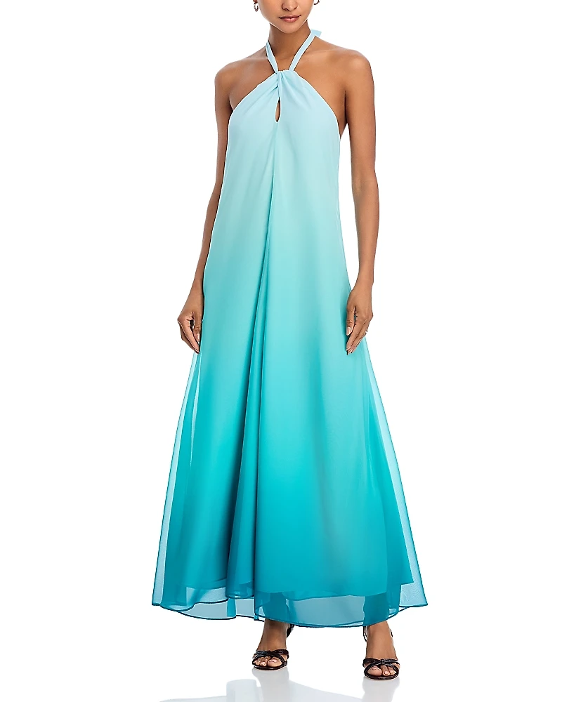 Line & Dot Aden Ombre Maxi Dress