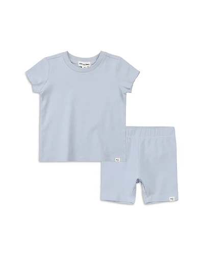Miles The Label Girls' Tee & Shorts Set