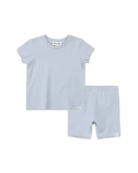 Miles The Label Girls' Tee & Shorts Set