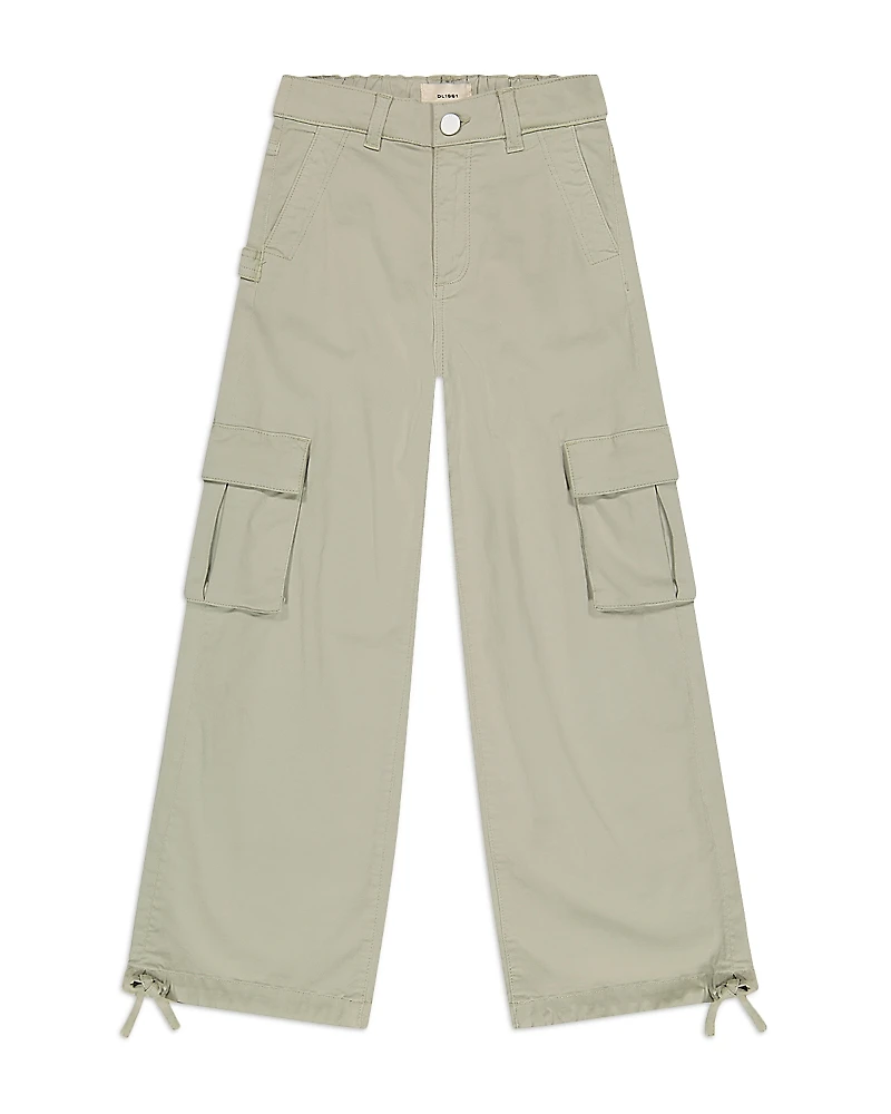 DL1961 Girls' Lily Wide Leg Jogger Jeans - Big Kid