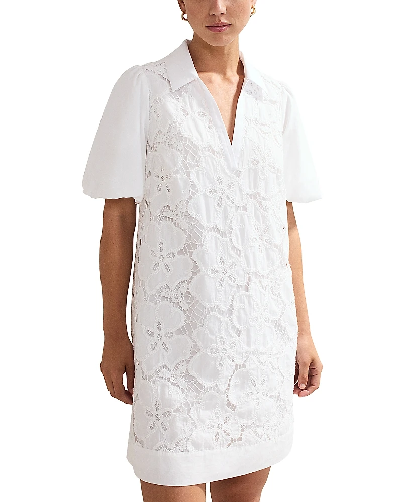 Phase Eight Witney Lace Tunic Dress