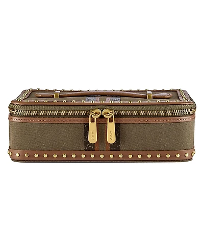 Wolf Ida Travel Zip Jewelry Case