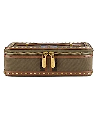 Wolf Ida Travel Zip Jewelry Case