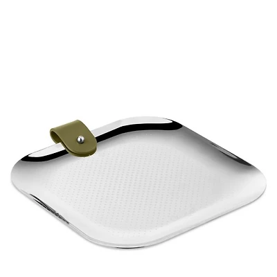 Club Trinket Tray with Leather Detail