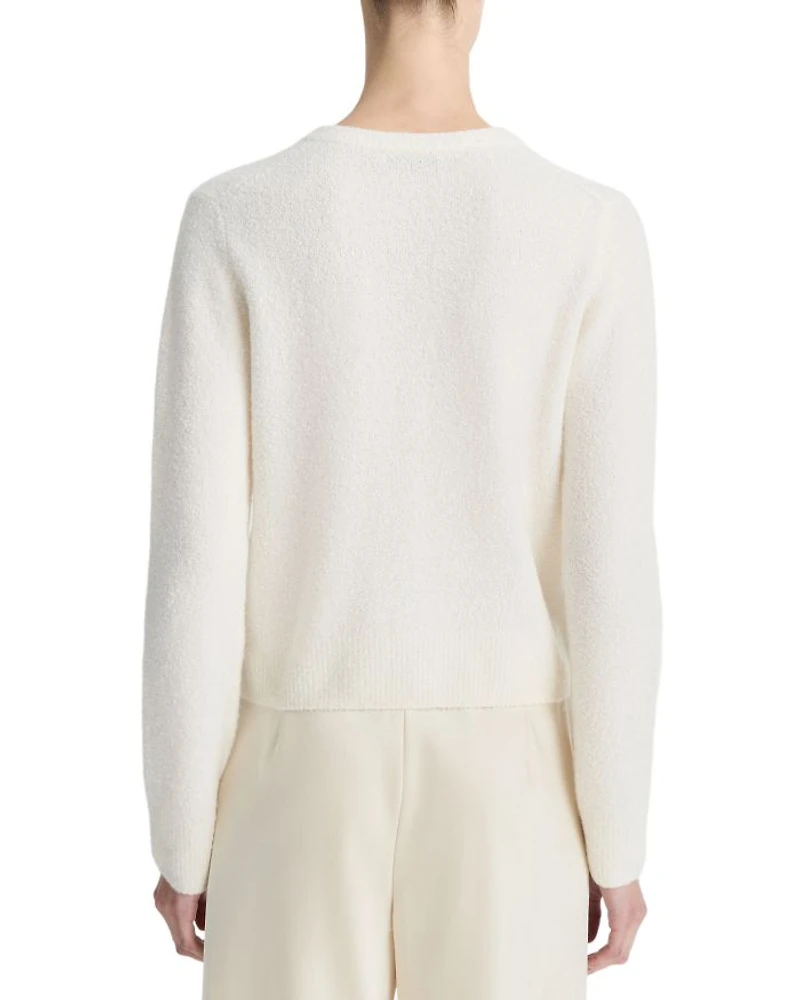 Soft Boucle Cardigan Sweater
