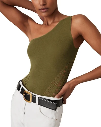Lace Trim Bodysuit