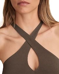 Asymmetric Neck Bodysuit
