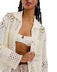 Patmos Open Knit Cardigan