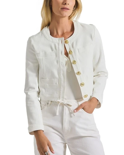 Penny Cropped Stretch Jean Jacket