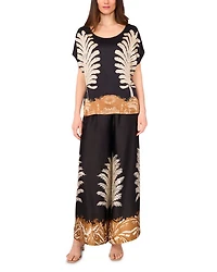 Round Neck Caftan Blouse