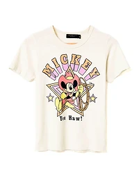 Junk Food Clothing Women's Mickey Rodeo Original Tee
