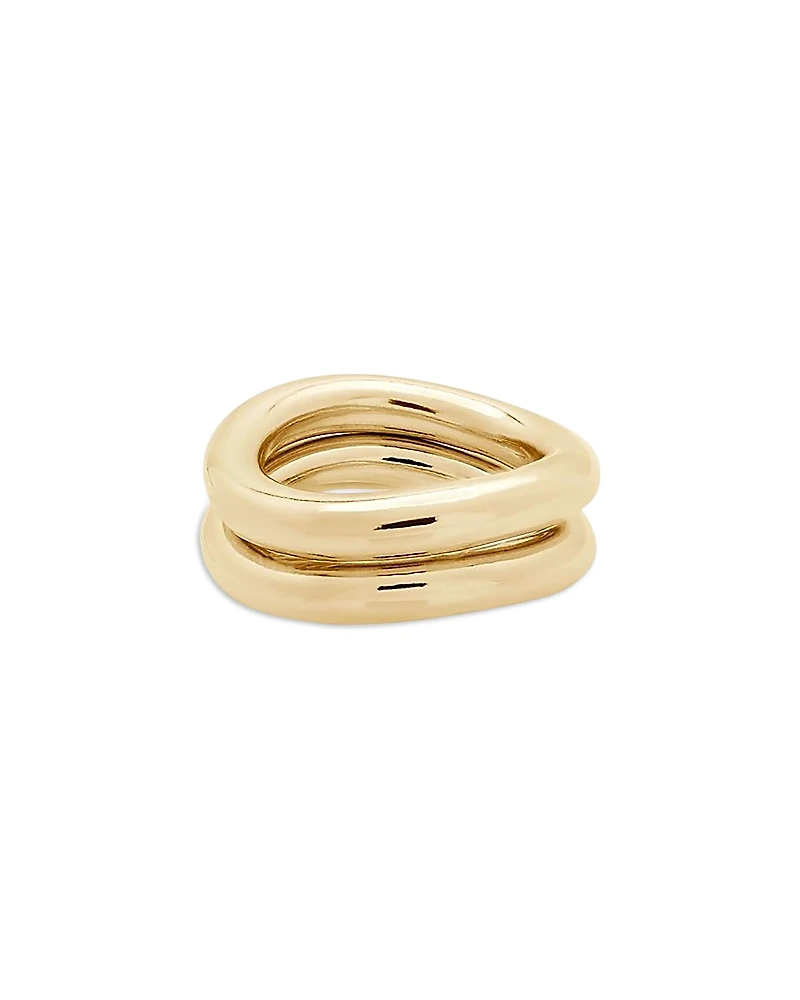 Shashi Liquid Metal Ring Set