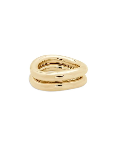 Shashi Liquid Metal Ring Set