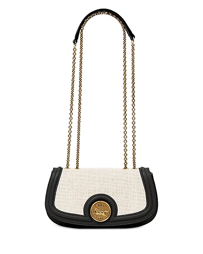 Chloe Horse Medal Mini Crossbody Bag