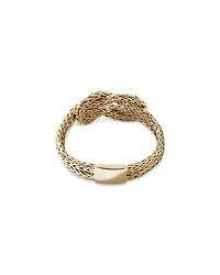14K Yellow Gold Love Knot Ring