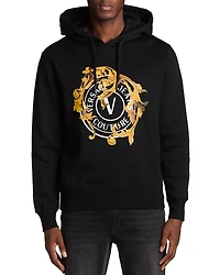Versace Jeans Couture Brushed Fleece Logo Hoodie