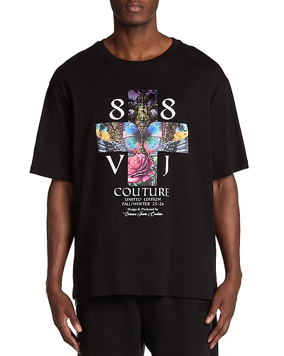 Versace Jeans Couture Short Sleeve Graphic Tee