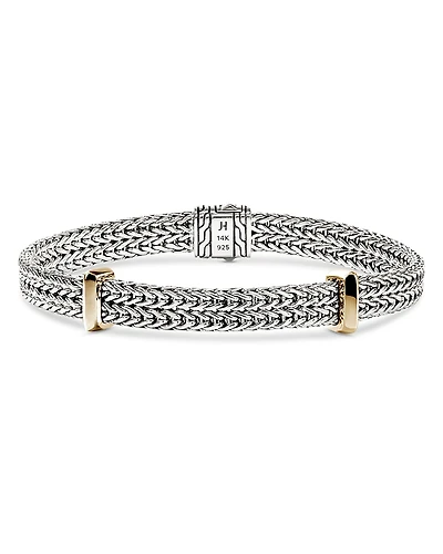 John Hardy Sterling Silver & 14K Yellow Gold Icon Link Bracelet