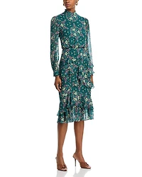 Isa Ruffled Dress