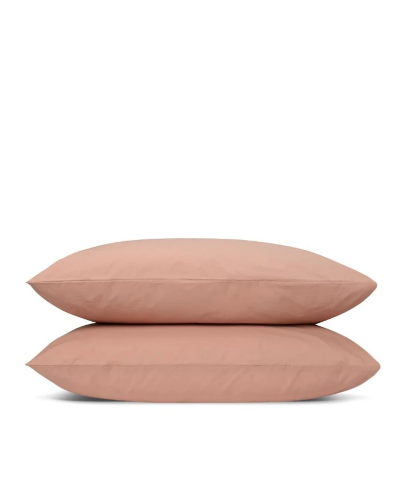 Washed Cotton Percale Pillowcase Pair