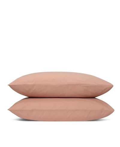 Washed Cotton Percale Pillowcase Pair